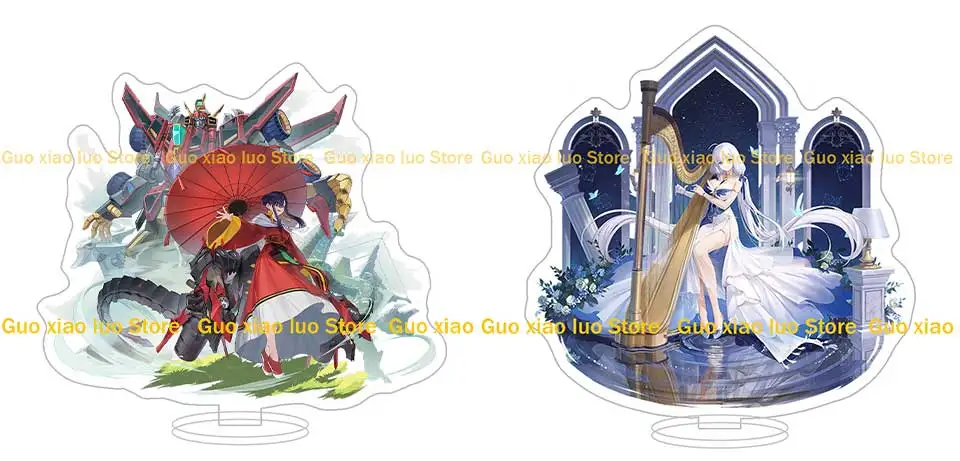 Guo Xiao Luo Store Azur Lane Skins Hind Prinz Heinrich Cheshire Atago Azuma Roon Acrylständer Anime Schreibtisch Ornament Jungen Geschenk – Detail 6