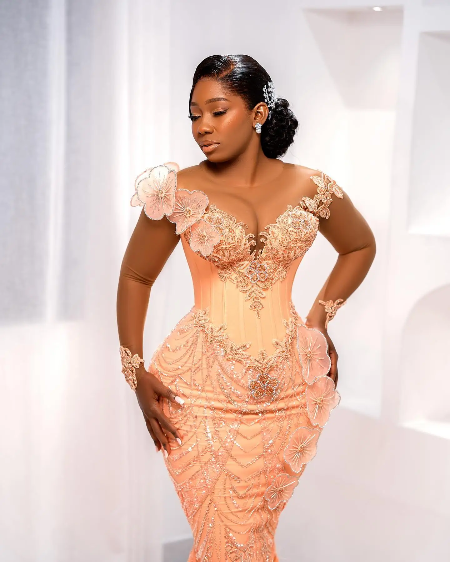 Asos Oke Mixed With Lace: The Ultimate Guide to This Stunning  African-Inspired Prom Dress