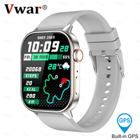 2025 NEW VWAR GPS Smart Watch Compass 178 Sports Modes Bluetooth Call Smartwatch for Men Women Xiaomi iPhone IP68 Waterproof