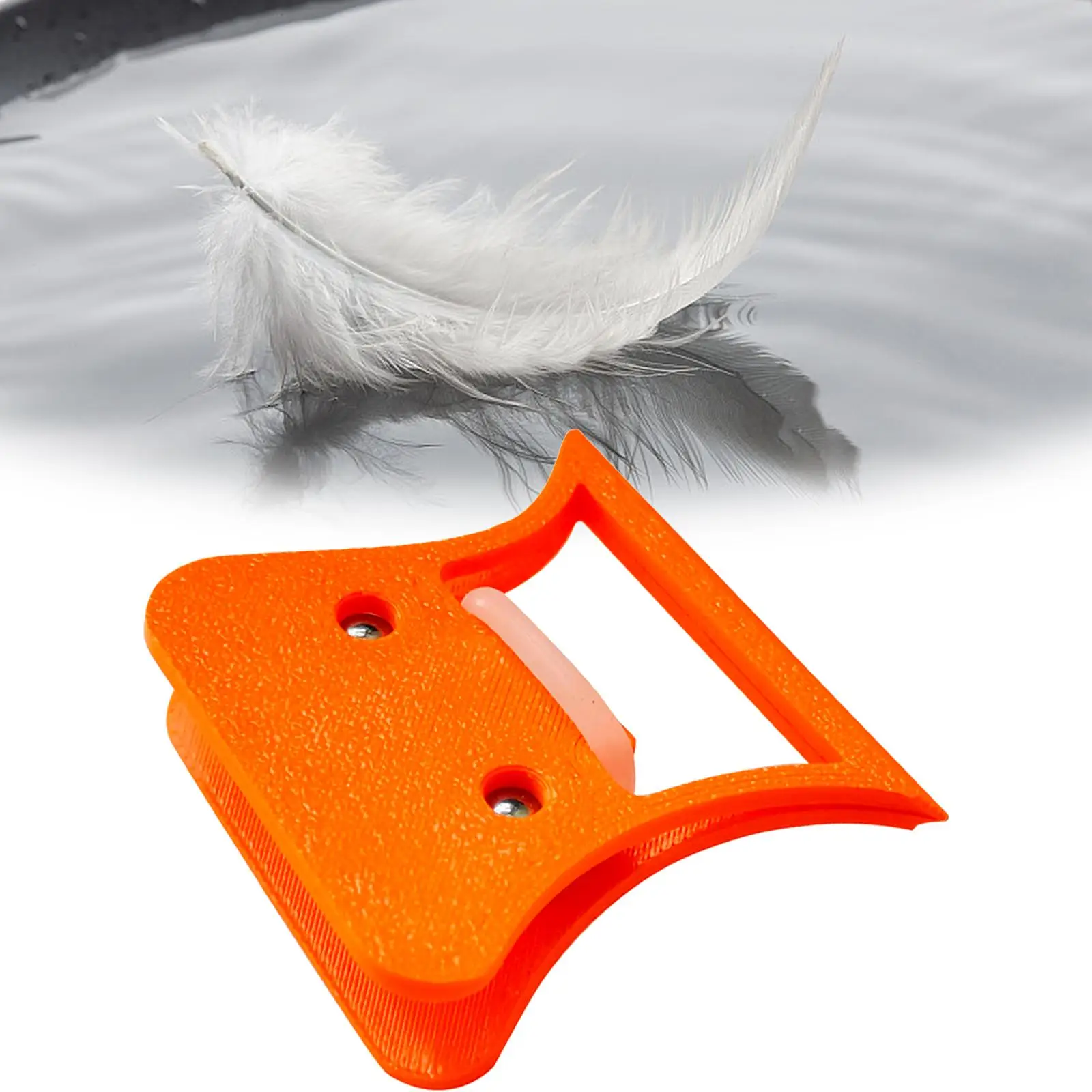 Fly Tying Hackle Pliers Portable Fly Tying Device Fittings Lightweight Feather Clamp Baits Lure Making Supplies Angler Gift