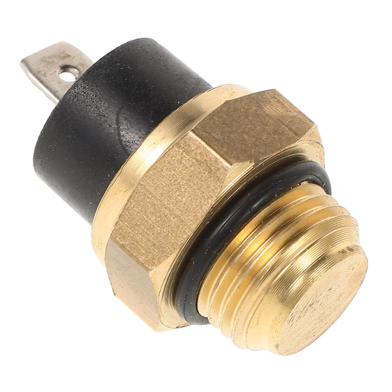 

Motorcycle Radiator Fan Temperature Detection Switch Metal Thermostat Cooling Fan Radiator Switch Repair Motorbikes Supplies