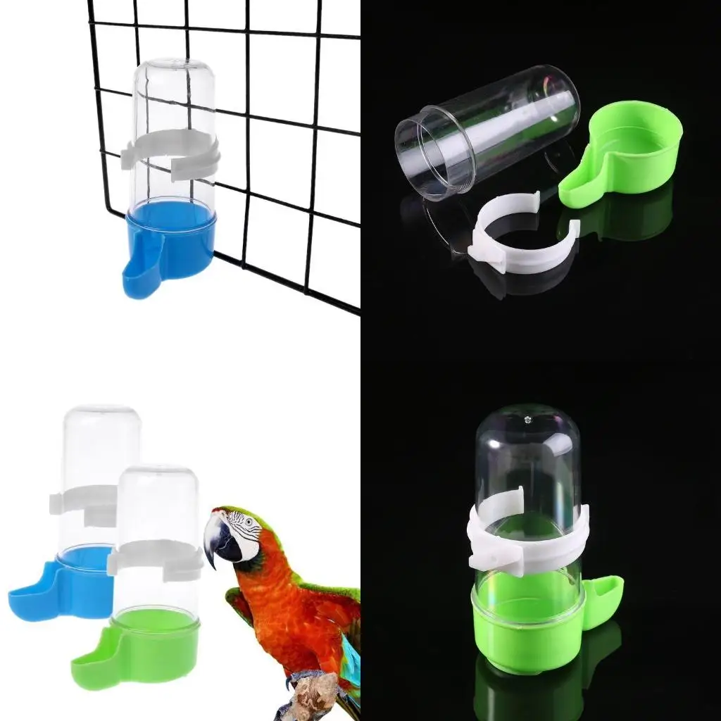 

Birds Water Dispenser for Cage Canary Finch Parakeet Drinker Set Bottle high quality