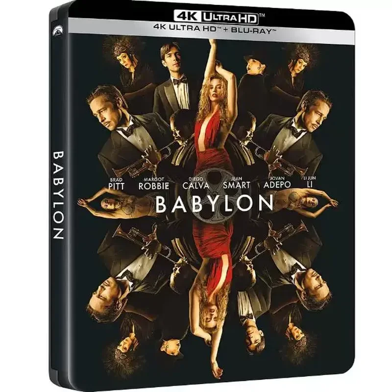 4K-UHD Babylon (2022) 2-disc, Dolby Vision, Atmos, Blu-ray Movie, Blu-ray Disc