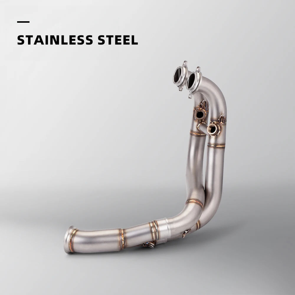 

Motorcycle Exhaust Escape Front Link Pipe Replacement Exhaust Upgrade Kit Fit KTM DUKE 790 890 890R