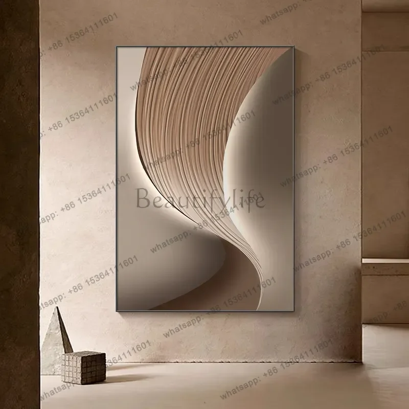YJ Room Decor Aesthetic Modern Simplicity Light Luxury Abstract Corridor Hanging Painting Wall Decor Sofa Background Wall Painti