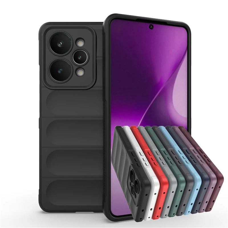 

For Realme 15 Cover For Realme 12 13 14 15 Pro Case Rubber Shockproof Soft Silicone Protective Bumper For Realme 13 14 15 Pro