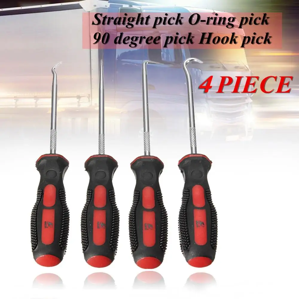 4pcs Scriber Hook and Pick Tool Set For Removal Repair