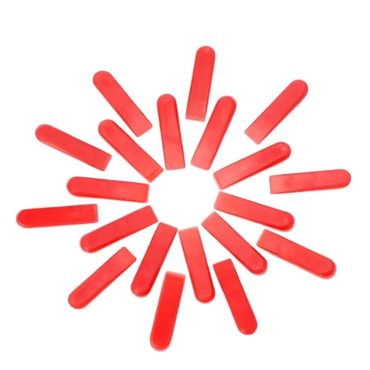 100 pezzi distanziatore per piastrelle in plastica clip di localizzazione riutilizzabile 5mm livellatore per piastrelle strumento di costruzione strumento di regolazione della cucitura del pavimento della parete