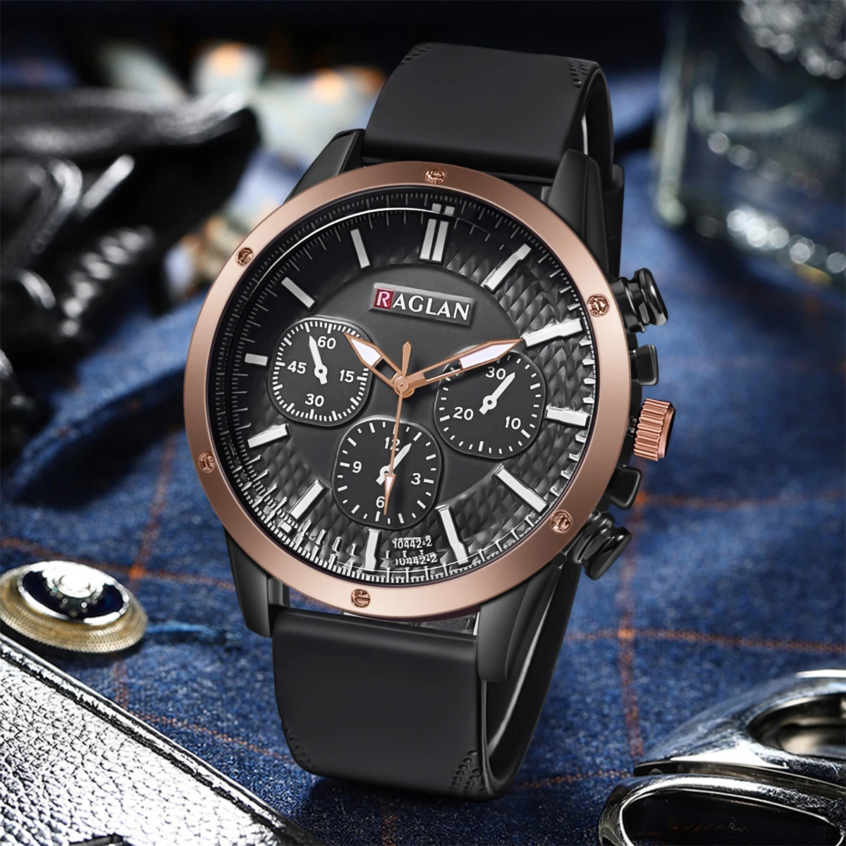 High Quality Men Watch Quartz Wristwatch Men Quartz Watches Leather Strap Clock Man Watches Gift Relogio Masculino Reloj Hombre