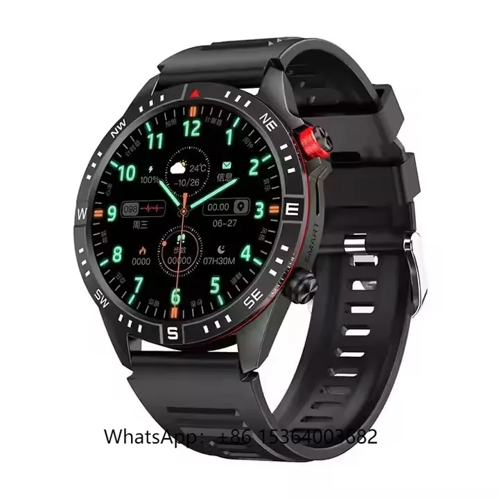 

Outdoor Smartwatch CY800 1.6 Inch Health Monitoring Wearable Devices Flashlight Relojes Smart Watch 2024 for Men