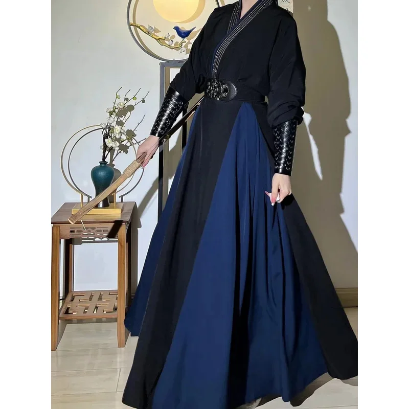 

Cos Mo Zhu повседневная вышивка Хэллоуин винтажный благородный косплей костюм мужской индивидуальный негабаритный китайский традиционный ханьф AXVKTG2025