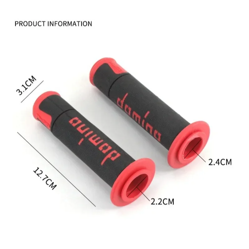 7/8" 22 24mm Universelle Motorrad-Modifikations-Gummigriffe Gel-Zubehör Lenkergriffe Motorradgriffe 1 Paar – Detail 2
