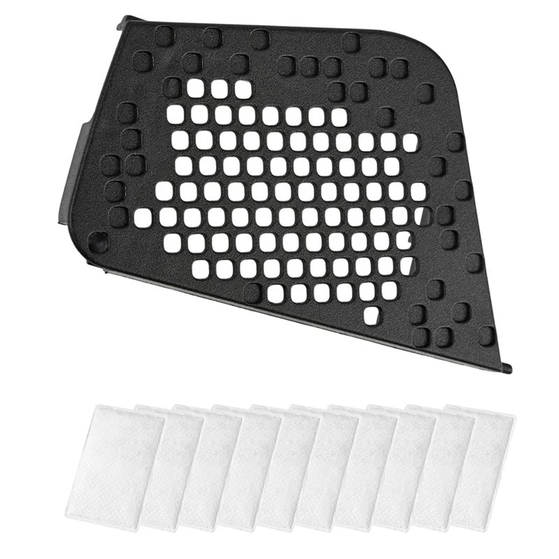 A73U Replacement Filter Side Cover(1 PC) For Resmed Airsense 10/Airstart 10/Aircurve 10 With 10 Pack Filters CPAP Supplies
