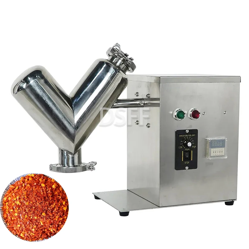 High Frequency Food Mixer V-Type Dry Powder V-Type Powder Mixing