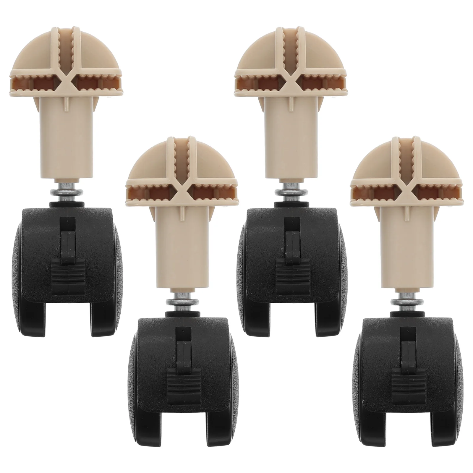 4 قطعة ملحقات عجلة قفص القط عجلات عربة دوارة للكلاب عجلات استبدال الحديد #6