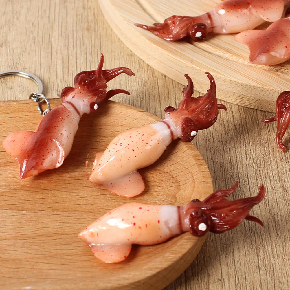 

6pcs Simulation Figures Realistic Fake Food For Teaching Display Decor Food Props For Display Marine Animal Figure