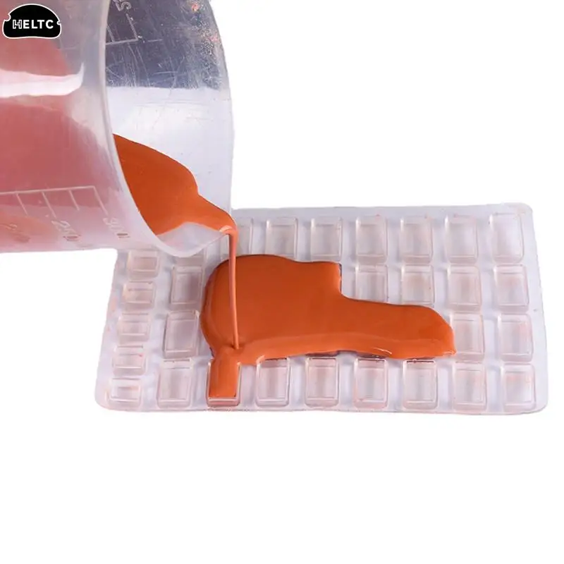 Mini Brick Mold Sand Table Building Making  Silicone Mold Cement Model Brick Small House Handmade Diy Home Decoration