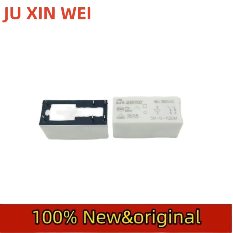 5PCS Relay SM-S-112DM A set of usually open 6-foot 16A250VAC SM-S-124DM SM-S-105DM