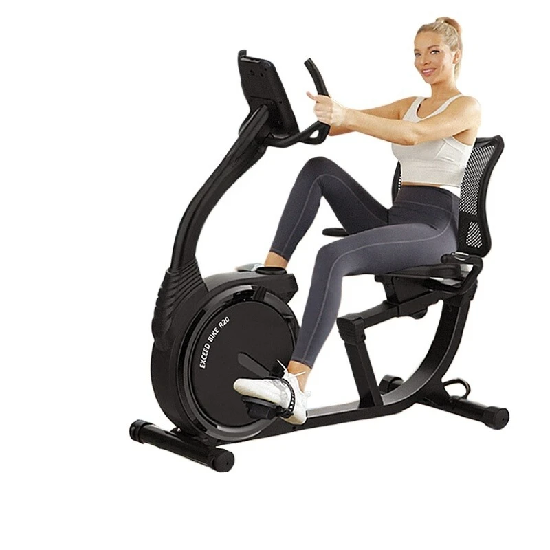 

Horizontal exercise bike household lazy aerobic bicycle
