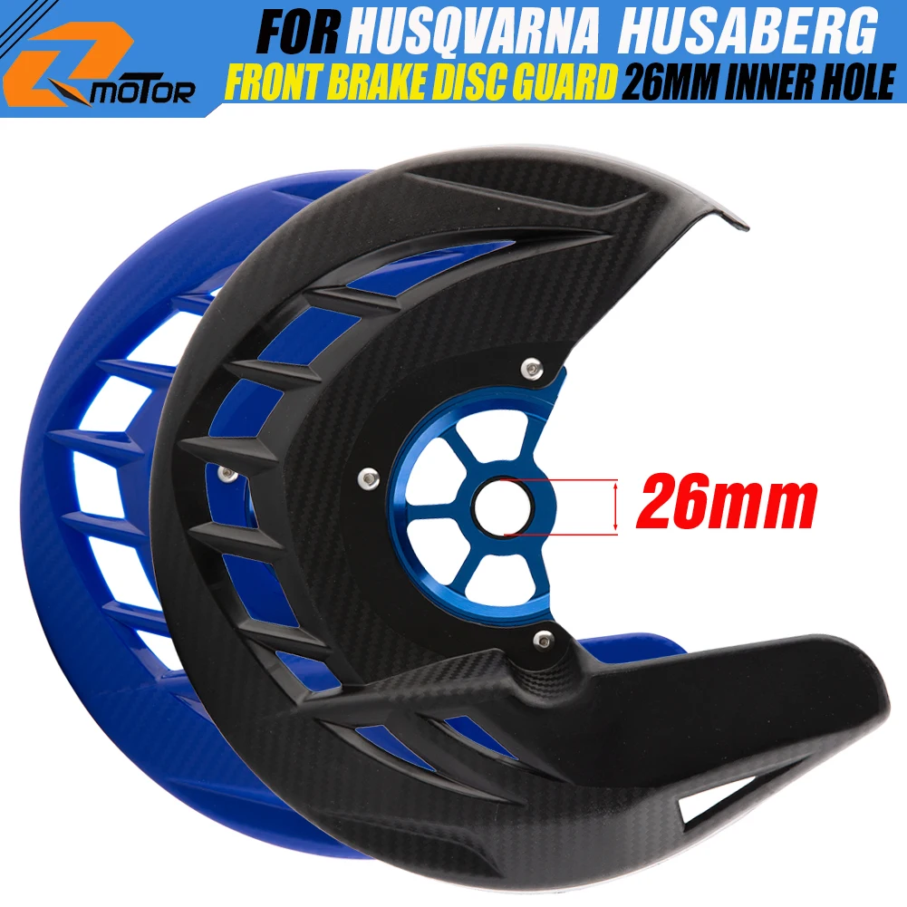 26mm Front Axle Brake Disc Guard Cover For Husqvarna Husaberg 125 250 300 350 450 501 TE FE 2009-2015 TC FC 2014 FE390 FS570