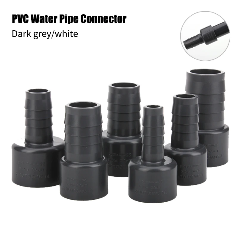 

2Pcs OD12.5-26mm Hose Pagoda Connector Variable Diameter Garden Watering Irrigation PVC Water Pipe Adapter Aquarium Hose Fitting