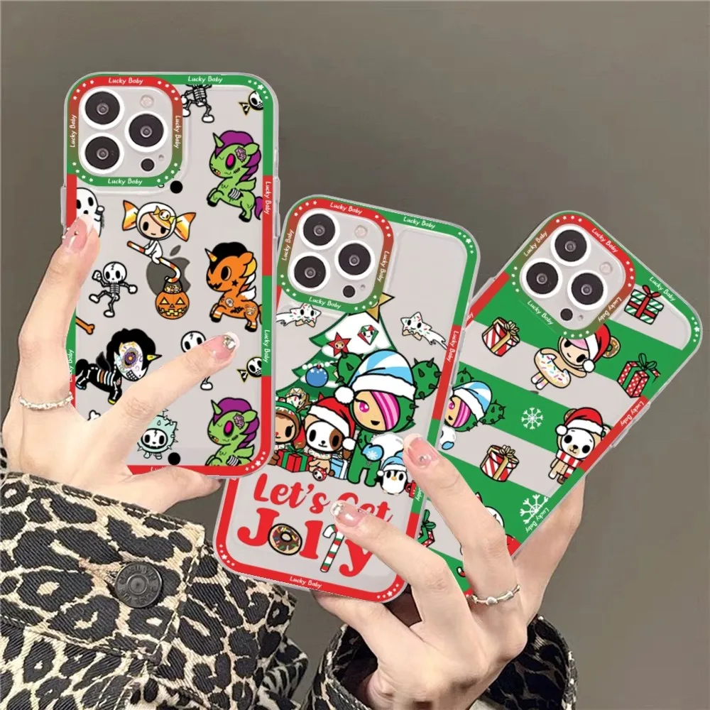 

Japan Tokidoki Phone Case For Samsung S 20 21 22 23 Lite Plus Ultra Clear Mobile Cover Funda