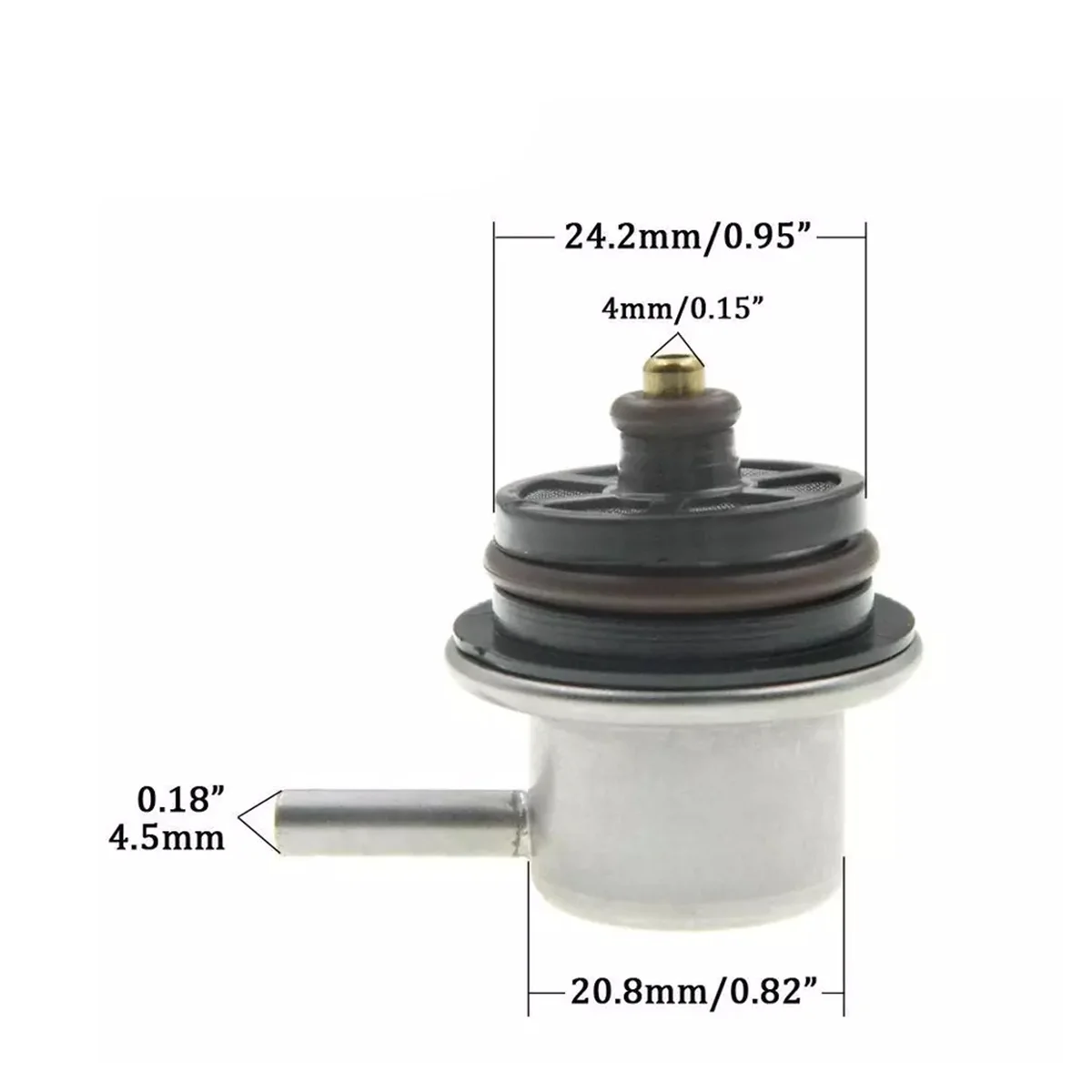 25365835 New Fuel Pressure Regulator for Mitsubishi Lancer Evolution Evo