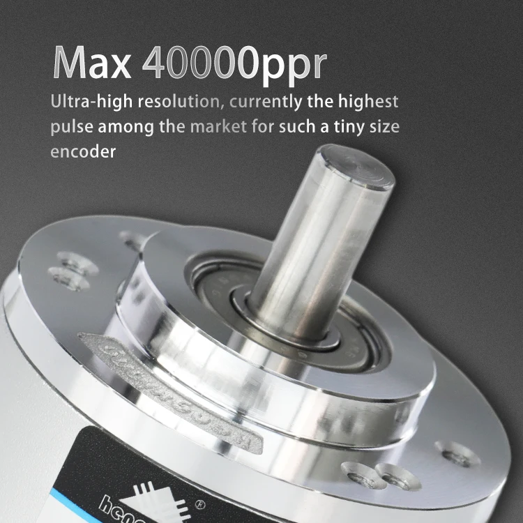 Rotary Incremental Encoder E50S8-1024-3V24 High Resolution 23040PPR IP50/IP65 Protection Speed Sensor Distance Measuring