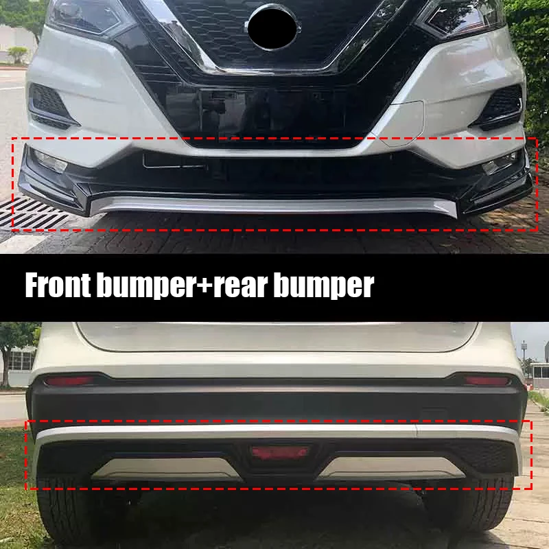 for Nissan Qashqai J11 2017 2018 2019 2021 2022 front bumper spoiler car modification surround body kit