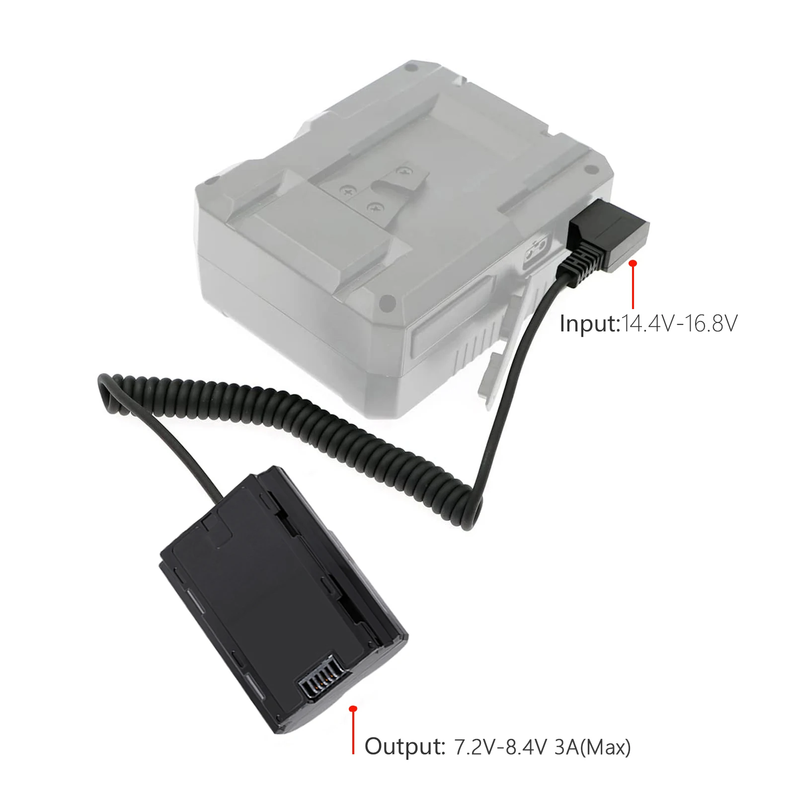 DC5521 D-TAP to CP-W235 NP-W235 Dummy Battery Power Adapter For Fujifilm XT5 XT4 GFX 100S XH2S XH2 GFX50S II