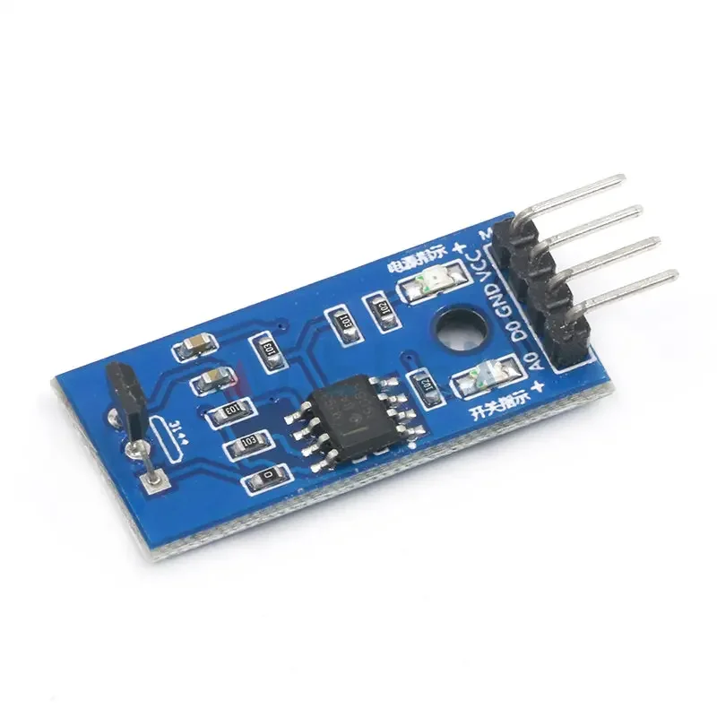 Hall Sensors Module 3144E 4pin Hall Switch Speed Magnetic Swiches Speed Counting Sensor Module For Arduino Smart Car