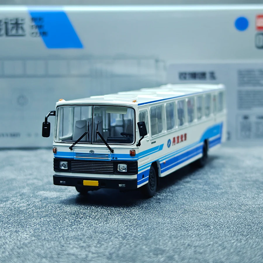 Dandong Huanghai DD6111CT modelo de autobús articulado, modelo de autobús, colección de regalos de vacaciones, autobús de Pekín, 1:64