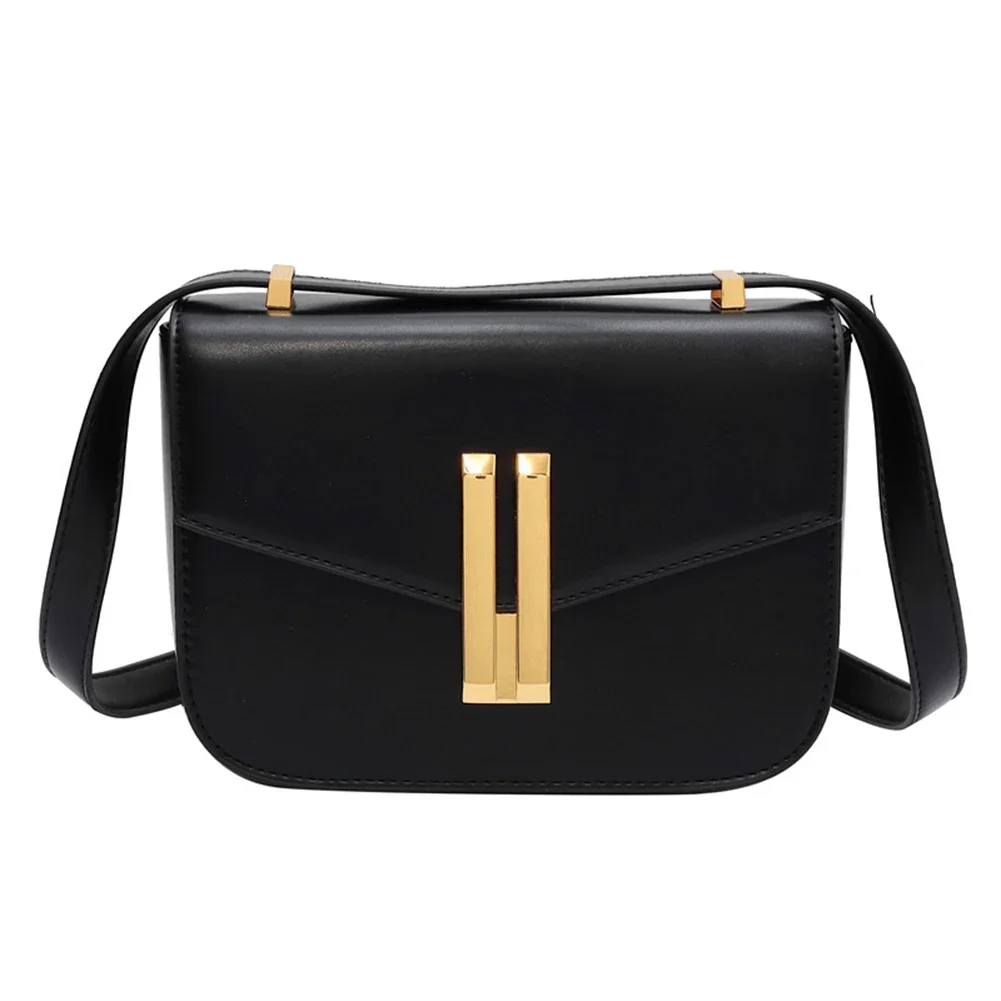 Women Luxury Shoulder Bag PU Leather Fashion Crossbody Bag Adjustable Strap Simple Dating Bag Female Daily Commute Bag