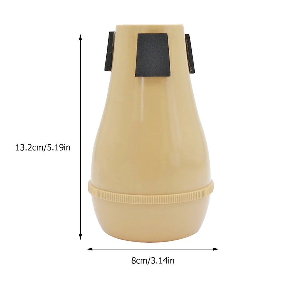 Trombone Mute Plastic Professional Noise Reduction Tool for Practice Sound Dampener Musical Instrument Accessory