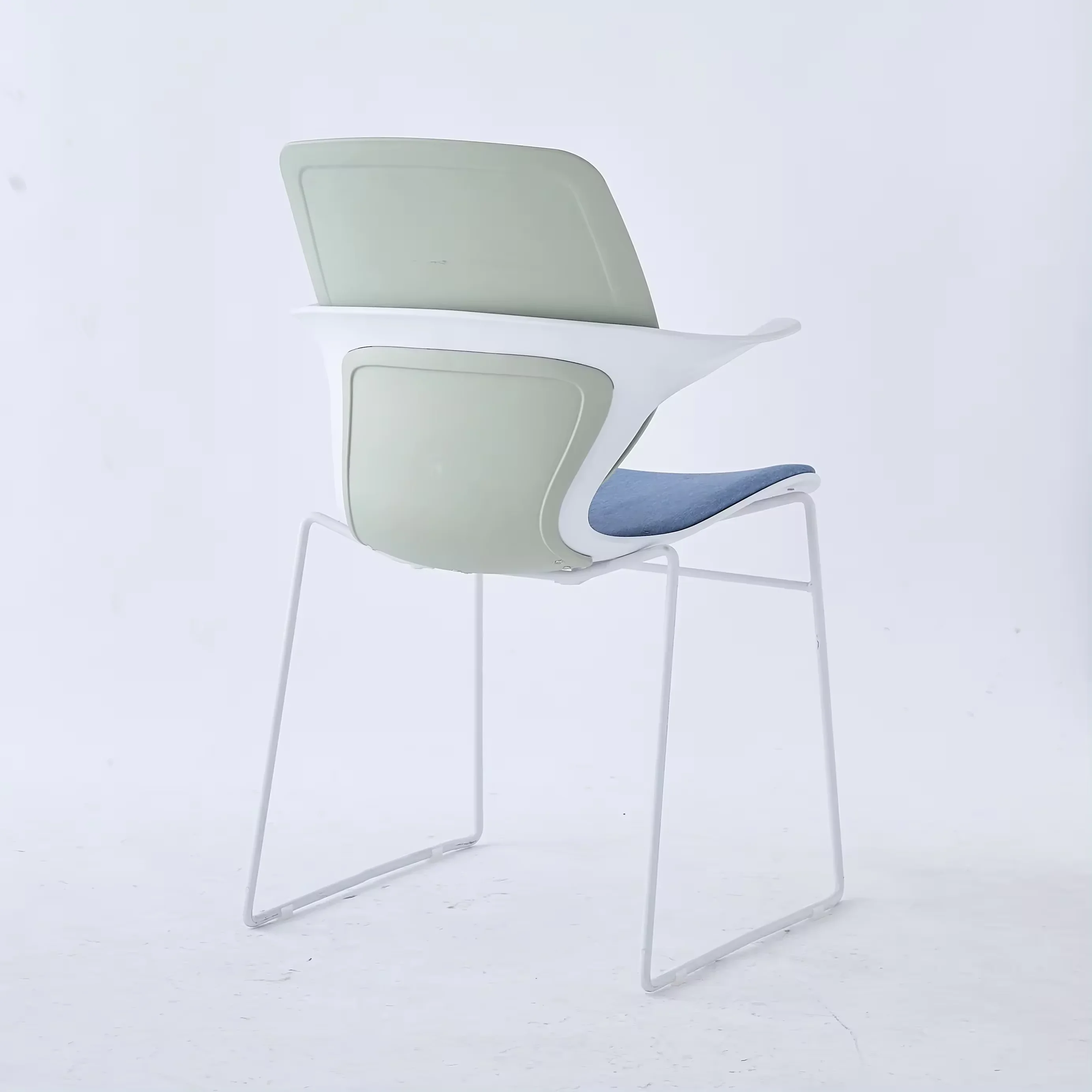 

'Modern Simple New Design Home Office Ergonomics Armrest Back Meeting Room Stacked Colorful Recreational Negotiation Chair