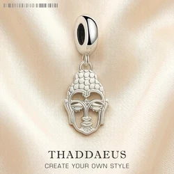 High Quality Unique Buddha Lucky Amulet Pendant Dangle Charm 925 Sterling Silver Fashion Jewelry For Women Men