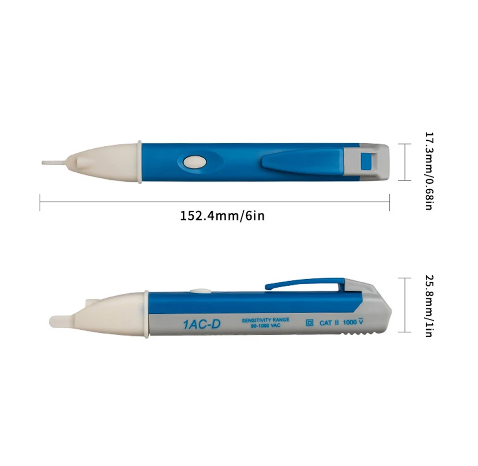 Non-contact Induction Test Pencil AC110V 220V Voltmeter Voltage Probe Volt Meter Electric Indicator Power Detector Tester Socket