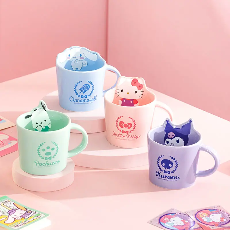 

HelloKitty home dormitory cinnamon dog ceramic cup cute mug cartoon couple breakfast cup coffee cup