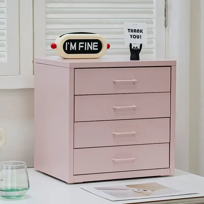 Drawer Storage Locker Living Room Bedroom Desktop Cosmetics Stationery Storage Beautiful and Cute Finishing Box