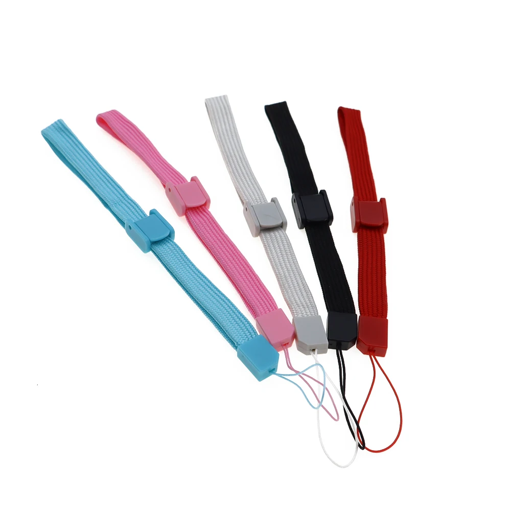 Wii PSP 손목 스트랩 카메라 전화 MP4 스트랩 휴대 전화 끈 로프 조정 가능한 손 로프에 대 한 2 PCS