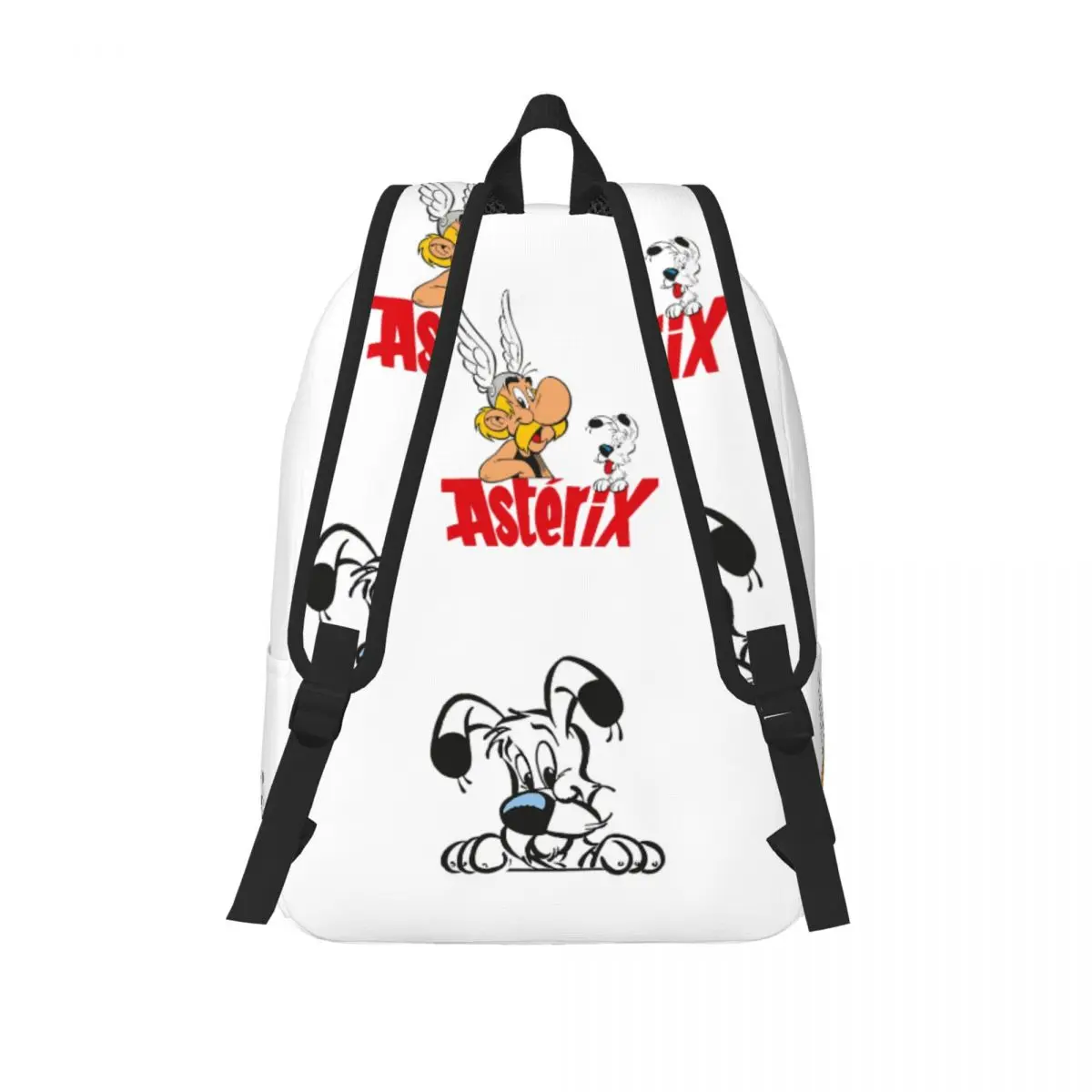 Dogmatix-mochila informal para hombre y mujer, bolso de hombro ligero para estudiantes, trabajo, Asterix y Obelix, Daypack, Universidad