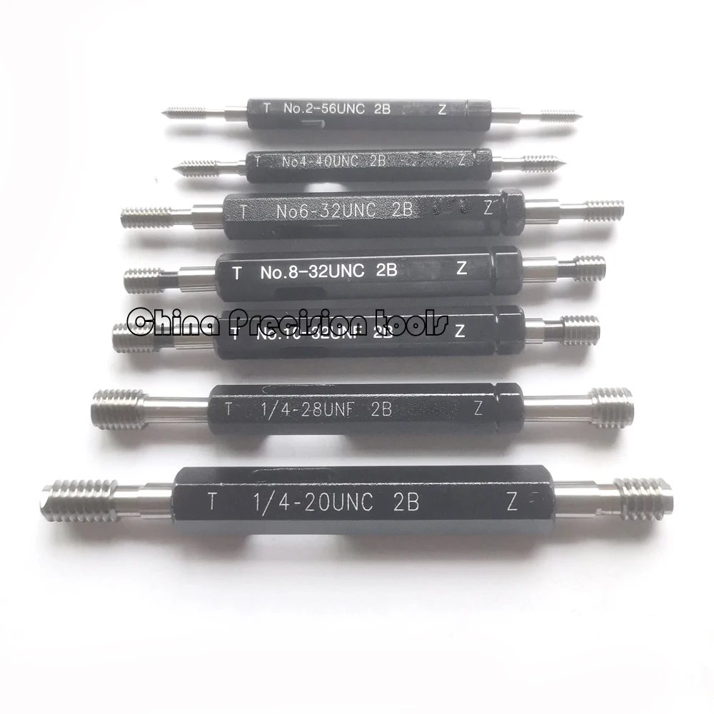 Unificou o Parafuso da Linha Fina Calibre da Tomada da Linha un do Calibre Unf Unc 080 164 256 348 4-40 5-40 632 8-32 1024 12 24 16 e Polegadas 2b