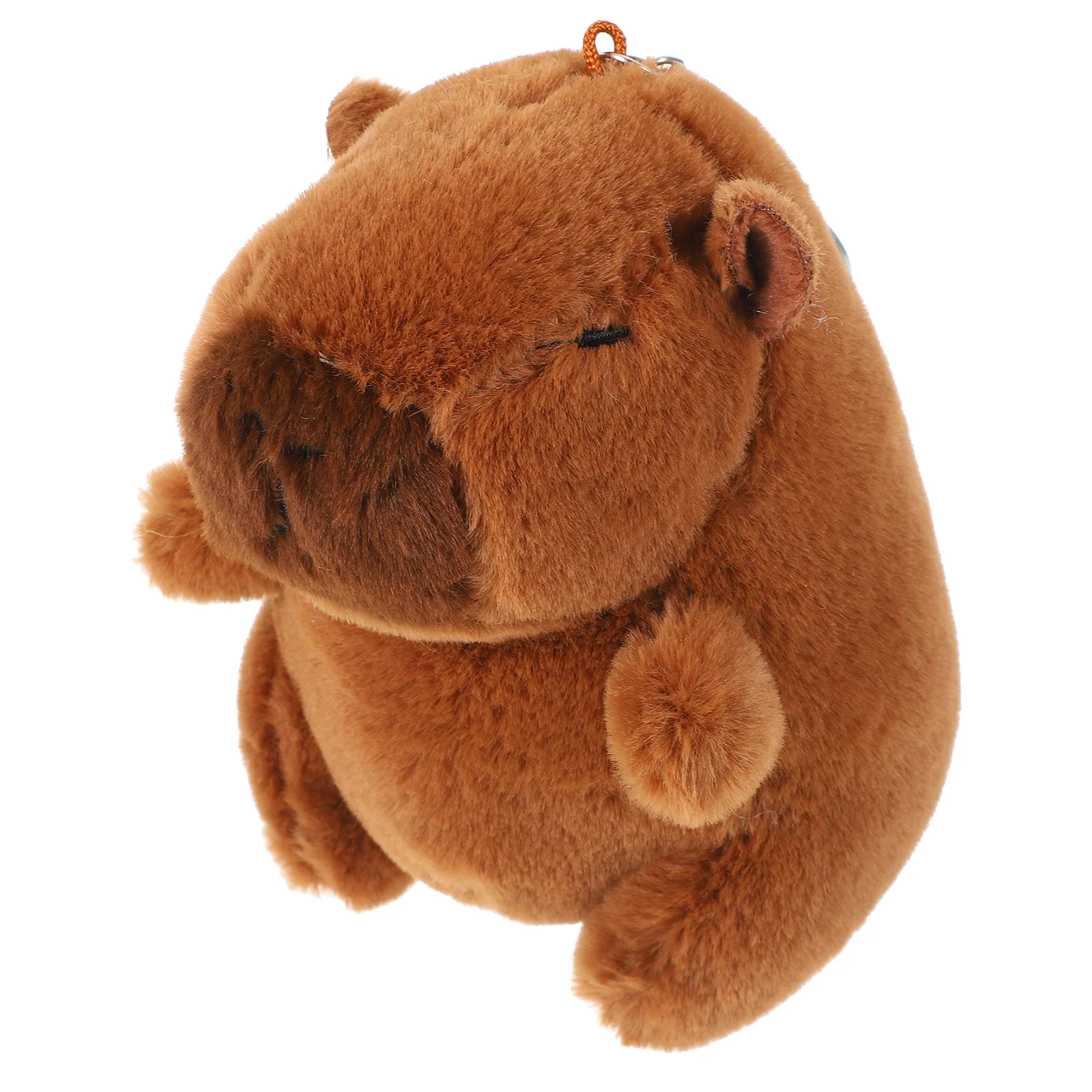 

Capybara Keychain Bag Charm Plush Toy Keyring Stuffed Hanging Decor Pendant