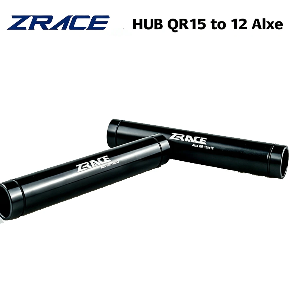 ZRACE Front HUB 15x100 to محول محول 12 × 100، QR15 إلى QR12، محور 15 مم إلى محور 12 مم، لدراجة الطريق بفرامل قرصية