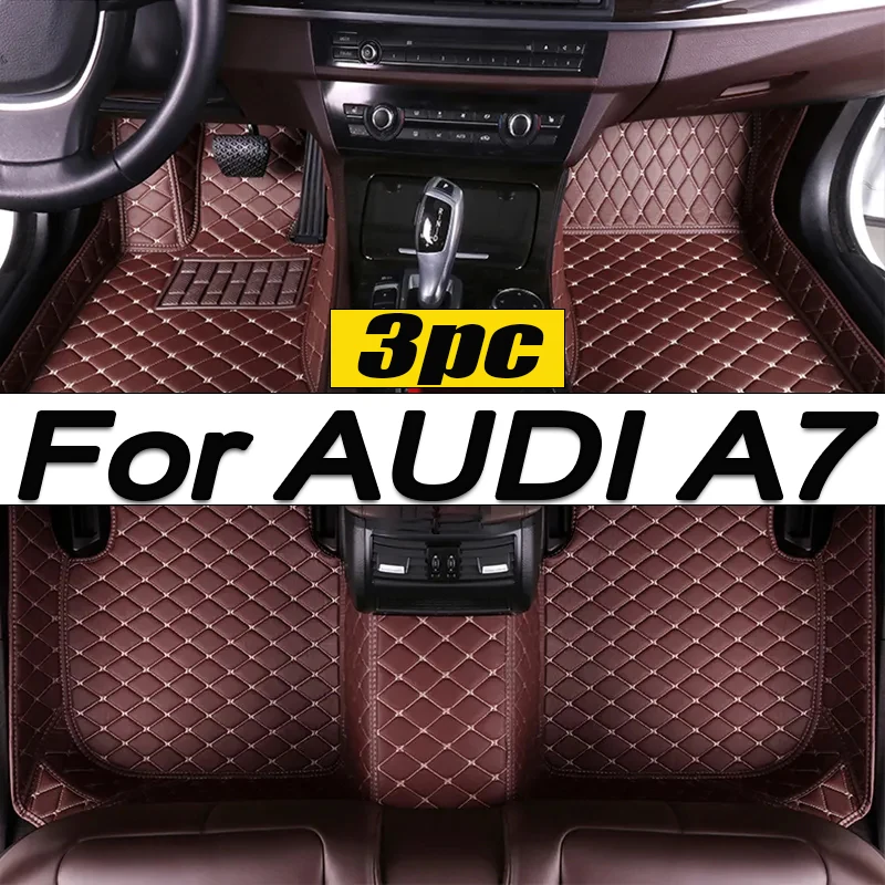 

Car floor mats for AUDI A7 2012 2013 2014 2015 2016 2017 2018 Custom auto foot Pads automobile carpet cover