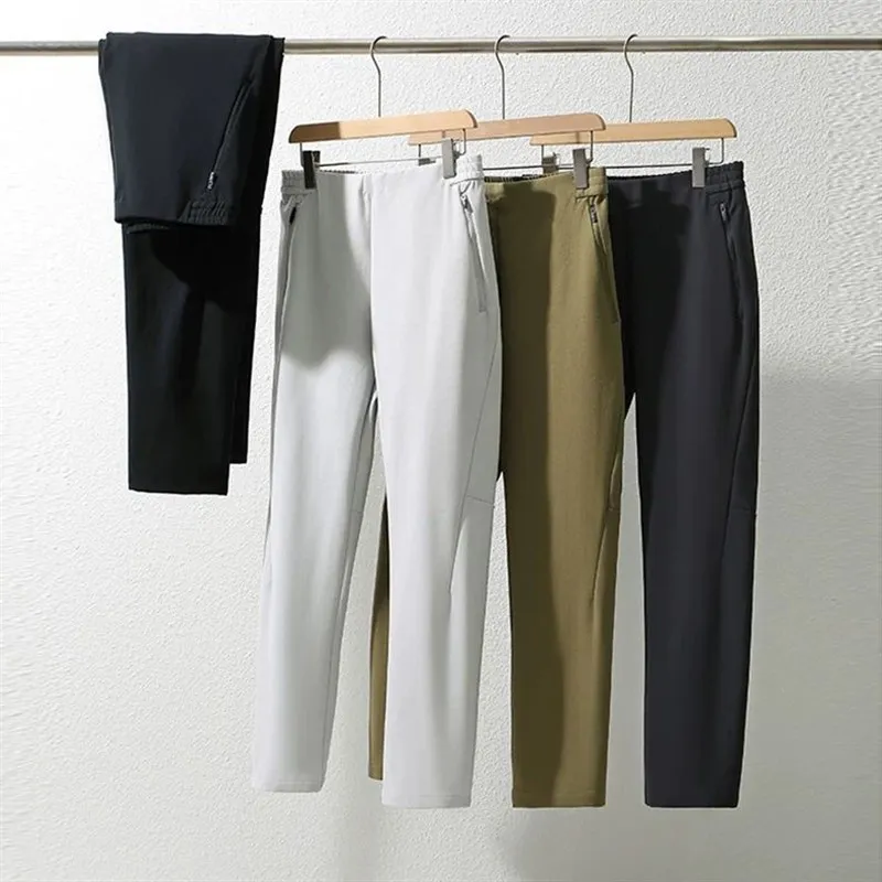 

Thiened 3D Stereo Tailoring Men's Outdoor Sports Casual Pants Windproof Warm Autumn New Sle Youth Vitali Busin Casual