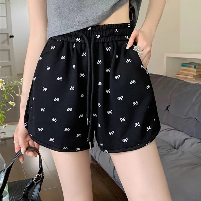 Short d'été taille haute pour femme, short court femme, offre classique esthétique bon marché, chaud à porter, nouveau et fluide, adt baggy