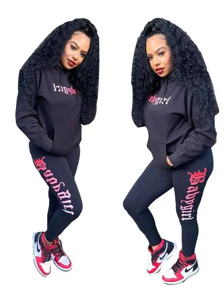 

Winter Women's Longsved Suit Set Hipster Casual Chic Tee-piece Winter Outfit for Ladies Autumn Winter Collection