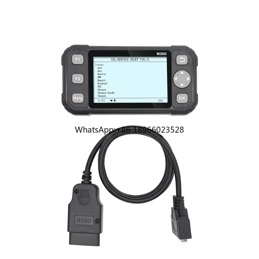 Multi-languages M300 Automotive Diagnostic Scanner Vehicle Scan Tool Car Code Scanner Tester Fault Diagnosis Instrument