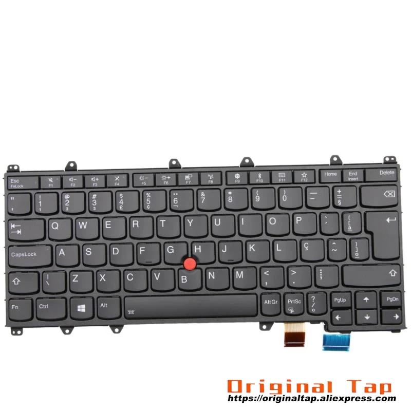 BR Brazilian Backlit Keyboard for Lenovo Thinkpad X380 Yoga 370 01EN390 01AV679 01HW579 01HW619